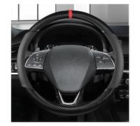 Steering Hood Car Steering Wheels Cover 38CM 15" For Mitsubishi For Airtrek For Grandis For Lancer For EVO For Eclipse Cross Wheel Cover(Black)