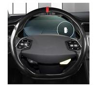 Steering Hood D Shape 38CM Car Steering Wheel Cover For Kia EV6 2022 For Stinger 2018 2019 2020 2021 2022 For Ceed GT 2018 2019 Wheel Cover(C)