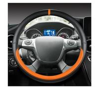 Steering Hood For Kuga For Escape 2013-2016 Microfiber Leather Car Steering Wheel Cover Auto Interior Accessories Wheel Cover(ORAGE)