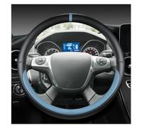 Steering Hood For Kuga For Escape 2013-2016 Microfiber Leather Car Steering Wheel Cover Auto Interior Accessories Wheel Cover(Blue)