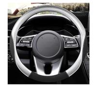 Steering Hood O Shape D Shape 38CM Car Steering Wheel Cover For Kia For Rio 2 3 4 For X-Line K2 K3 K4 K5 KX1 KX3 KX5 Wheel Cover(GREY O SHAPE)
