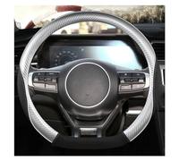 Steering Hood O Shape D Shape 38CM Car Steering Wheel Cover For Kia For Rio 2 3 4 For X-Line K2 K3 K4 K5 KX1 KX3 KX5 Wheel Cover(GREY D SHAPE)