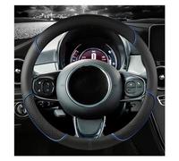 Steering Hood O Shape D Shape Car Steering Wheel Cover For Fiat 500 2007-2022 500E 2020 2021 500L 2014-2018 500X 2015-2022 Wheel Cover(Blue O Shape)