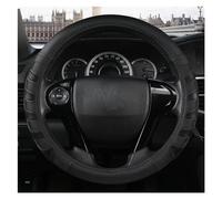 Steering Hood PU Leather Steering Wheel Covers For Car Bus Truck 36 38 40 42 45 47 50cm Diameter Black Auto Steering-Wheel Cover Wheel Cover(40CM)