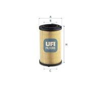 Hydraulic filter UFI 76.221.00