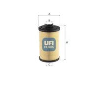 Steering hydraulics filter 83.077.00 UFI