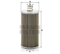 Steering hydraulics filter H 816/1 MANN-FILTER for LANDINI REX