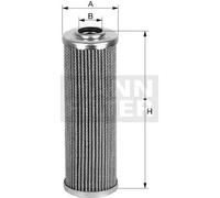 Steering hydraulics filter HD 612/1 MANN-FILTER