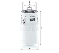 Hydraulic Oil Filter W935/2 Mann 19812461000 C45702411 3705452M2 0937520 0937521