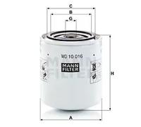 Steering hydraulics filter WD 10 016 MANN-FILTER