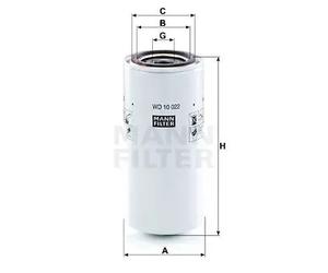 Steering hydraulics filter WD 10 022 MANN-FILTER
