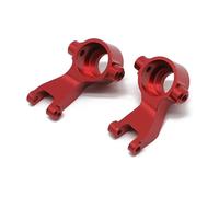 Steering knuckle For Arrma 3S For Granite For Senton For Vorteks Big For Rock 1/10 For Typhon 1/8 C-Hubs+Steering Block+Rear Axle Base RC Car(Red,Steering Block)