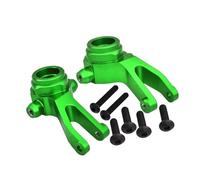 Steering knuckle For Gpm For Arrma For Granite Mega Big For Rock For Senton 3S 1/10 7075 Aluminum Alloy Front Steering Block Remote Control Car Parts(Green)