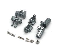 Steering knuckle For MN MN86S For MN128 Steering Cup C Rear Wheel For Seat Three Piece Kit Remote Control Car Upgrade Accessories(Gray)