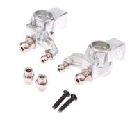 Steering knuckle For SCY 16101 16101-6025 16101-6320 Steering Cup Front Wheel For Seat Remote Control Car Upgrade Parts Accessories(Silver)