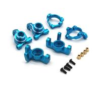 Steering knuckle For ZD Jacking MT16 RX12 For Jiusi PT14R MT14R 1/12 Metal Steering Cup Rear Wheel C For Seat Parts 3-piece Set RC Car Accessories(Blue)
