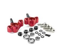 Steering Knuckle Models For Arrma For Kraton For Outcast 1/8 Aluminum Alloy Front Steering Cup Rear Axle Mount Remote Control Car Upgrade Parts(Red,Steering Blocks)