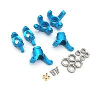Steering Knuckle Models For HSP 18301 18302 18311 18312 18321 18322 1/18 Metal Steering Cup C Rear Wheel For Seat Remote Control Car Parts(Blue)
