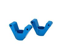 Steering Knuckle Models For UDIRC GR M16 Metal Upgrade Kit Steering Block Hub Carrier Suspension Arm Link Rod Shock Tower RC Car Accessories(Blue,Rear Cup)