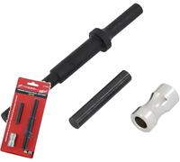 Steering Knuckle Pinch Bolt Drift Set - 3-Piece Heavy-Duty Removal Tool for Audi A4 A6 & VW Passat | VAG 4 Link Suspension | 9-10mm Air Hammer Chisel Compatible | Bolt Extraction & Suspension Kit