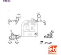 Wheel Suspension Steering Knuckle Right Front Fits Audi A3 FEBI BILSTEIN 1002625