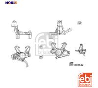 STEERING KNUCKLE WHEEL SUSPENSION 1002632 FOR SKODA OCTAVIA/III/Combi VW 1.0L
