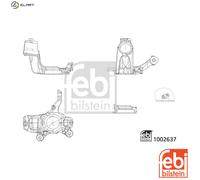 STEERING KNUCKLE WHEEL SUSPENSION 1002637 FOR SKODA VW GOLF/VI/Convertible 2.0L