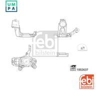 STEERING KNUCKLE WHEEL SUSPENSION 1002637 FOR SKODA VW GOLF/VI/Convertible 2.0L