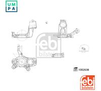 STEERING KNUCKLE WHEEL SUSPENSION 1002638 FOR SKODA VW GOLF/VI/Convertible 2.0L