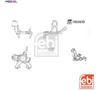 Wheel Suspension Steering Knuckle Left Front Fits Audi A3 FEBI BILSTEIN 1002639
