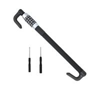 Steering Lock Car Anti Theft Wheel Lock Adjustable Combination Code Anti-Theft Pedal Locks Keyless Password