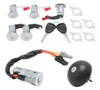 Steering Lock Ignition Barrel Start Switch Repair Kit Compatible With Opel For Movano 1998-2010 7701471591 7701471592 Ignition Switch Lock Cylinder