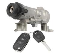 Steering Lock Ignition Starter Switch Cylinder With Key Compatible With TT 2007-2010 For A1 2012-2015 For A3 2014-2016 1K0905865 Ignition Lock Barrel