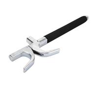 Steering Lock Steering Wheel Lock Anti-Theft Retractable Car Security Device with Double Hook & Adjustable Length