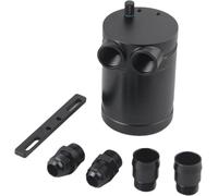 Steering Oil Tank AN10 Car Accessory Tools Aluminium Racing Oil Catch Tank/Can Round Reservoir Turbo Oil Catch can/Can Catch for Power Steering Fluid Reservoir Tank