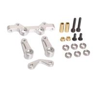 Steering Parts For Tamiya Denyuki For Fighter For Nxgen Dt04 58741 1/10 | Metal steering component parts for RC Car Upgrade add precise steering and stable For fit now always Parts