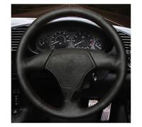 Steering Protective Cover Black Faux Leather Car Accessories Steering Wheel Cover For BMW E36 1995-2000 E46 1998-2000 E39 1995-1999 E3 1995 1996-1997 Wheel Protector(Blue Thread)