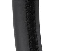 Steering Protective Cover DIY Black Soft Artificial Leather Car Steering Wheel Cover For Mazda For CX-5 CX5 Atenza 2014 New For Mazda 3 For CX-3 2016 For Scion iA 2016 Wheel Protector(Black Thread)