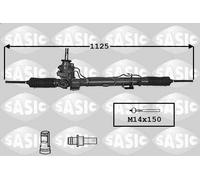 Steering rack SASIC 7174020 for RENAULT ESPACE IV (JK0/1_) 2 2006-2015