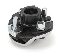 Steering Rag Joint Coupler, Universal Lower Steering Coupling Shaft with 1in 48 Splines x 13/16in 36 Splines, Replacement for 800 Power Steering Box for Chevelle El Camino GTO