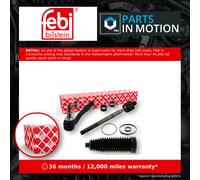 Steering Rod Assembly fits BMW 750 E65 4.8 05 to 08 N62B48B 32106774360 Febi New