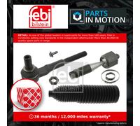 Front Tie Rod Inc Steering Boot Set Fits Seat Exeo Audi A4 quattro RS Febi 49039