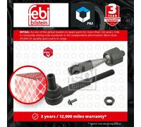 Steering Rod Assembly fits AUDI RS4 4.2 05 to 08 BNS 8E0419801E 8E0422821 Febi