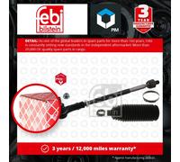 Steering Rod Assembly fits AUDI S3 8L1 1.8 Left 99 to 03 8N0422803 8N0422803A