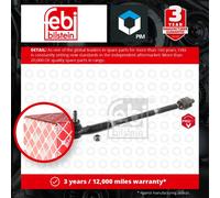 Steering Rod Assembly fits AUDI S3 8P1, 8PA, 8V 2.0 Left 2006 on 1K0423810A Febi