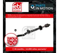 Steering Rod Assembly fits BMW 318 E30 1.8 82 to 94 32111125186 32111126360 Febi