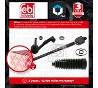 Steering Rod Assembly fits BMW 330D 3.0D Left 04 to 13 32106765235 32106765235S1