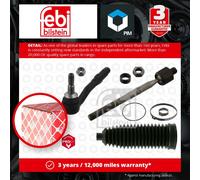 Steering Rod Assembly fits BMW 750 E65 4.8 05 to 08 N62B48B 32106774360 Febi New