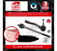 Steering Rod Assembly fits CITROEN BERLINGO 9HW, 9HX, B9 1.6D Right 2005 on Febi
