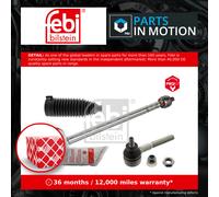 Steering Rod Assembly fits CITROEN C4 LA, Mk1 2.0D Left 04 to 11 1607293680 Febi